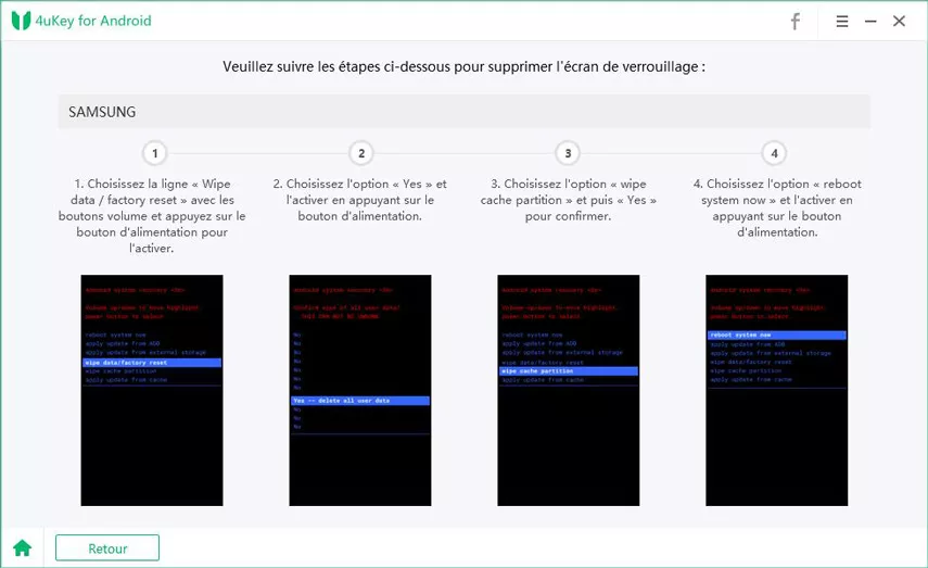 deblocage huawei avec 4ukey