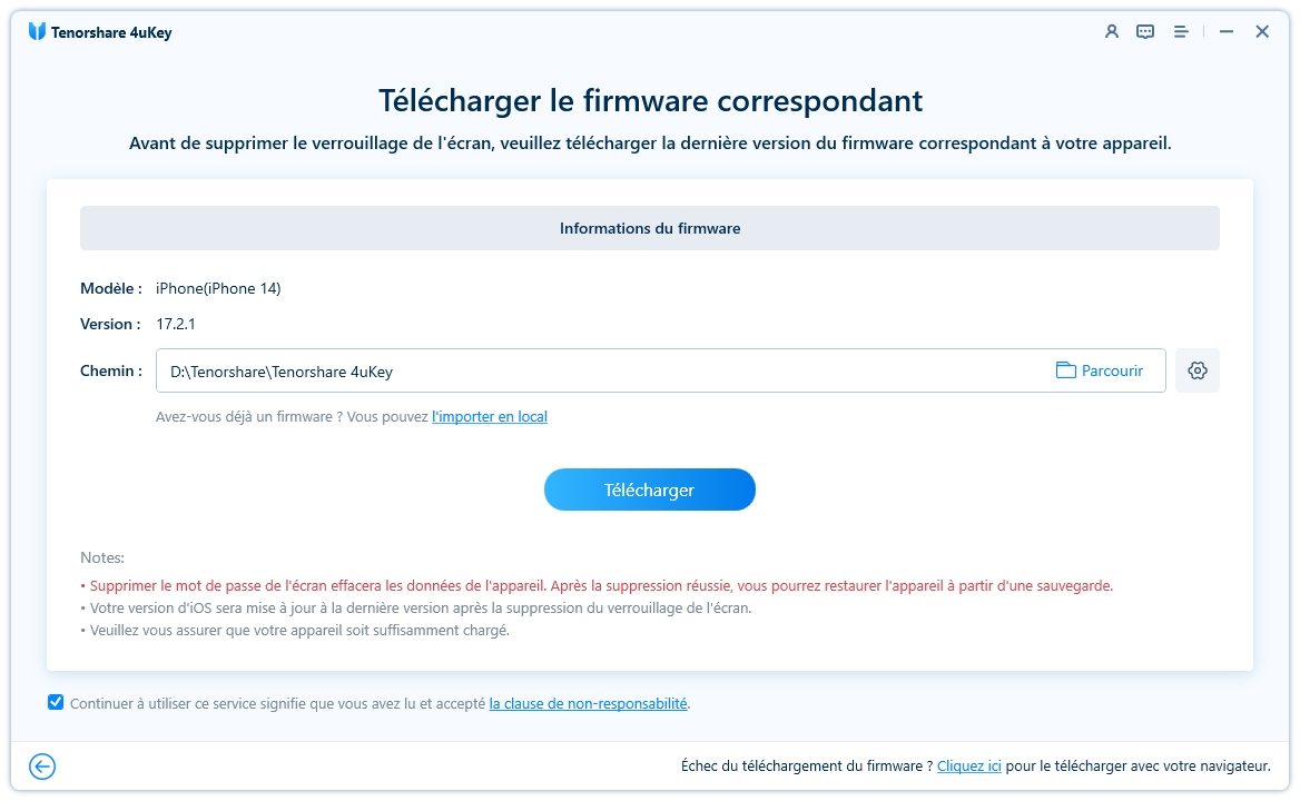 iphone indisponible comment le débloquer - 4uKey