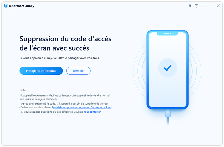 déverrouillage iphone sans code - 4ukey
