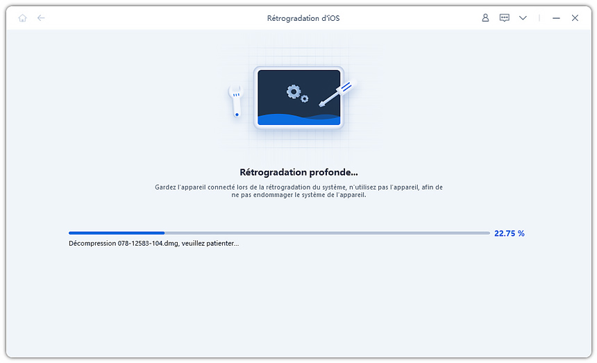 suppression maj ios